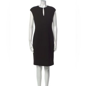 Women’s Agnona Brown Wool Pencil Sheath Dress Size EU40/US8 Designer Office